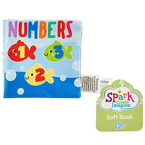 Spark Create Imagine Soft Baby Book (Numbers or Colors) $1.67 & More + Free S&H w/ Walmart+ or $35+