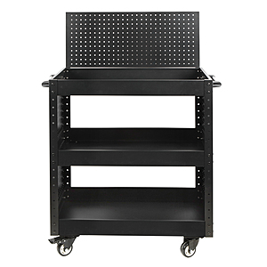 WORKPRO Rolling Service Utility Cart with Steel Pegboard Storage $74.80 + Free Shipping