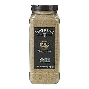 Watkins Organic Gourmet Spices - Extra 20% off coupon plus S&S - Including Garlic, Cinnamon, Chili, Onion Powders