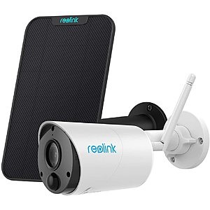 Reolink Wireless Outdoor Battery Security Camera + Solar Panel $65.98 at Reolink.com