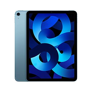 64GB Apple iPad Air 5th Gen 10.9" Wi-Fi Tablet (Blue, Latest Model) $500 + Free Shipping