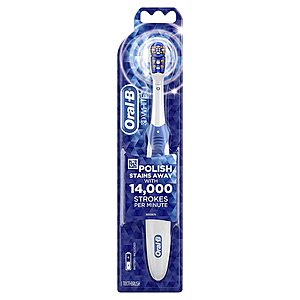 Oral-B 3D White Action Power Toothbrush (Colors May Vary) $4.40