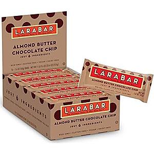 16-count Larabars Gluten Free Bars (Various Flavors) $9.00