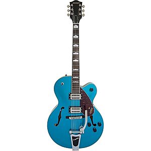 Gretsch G2420T Streamliner Hollow Body with Bigsby Electric Guitar (Riviera Blue) $280