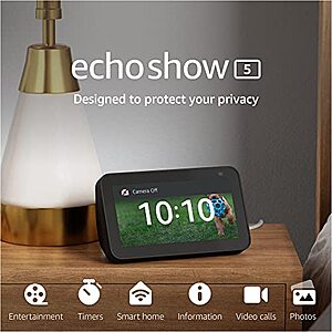 Echo Show 5 2nd Gen from $30 @ Amazon  (1st time buyers ymmv) at Amazon