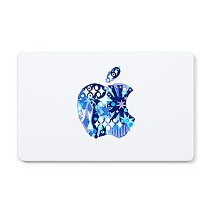$100 Apple Gift Card (Email Delivery) + $15 Amazon Promotional Credit $100