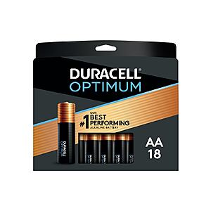 Office Depot: 100% Back in Bonus Rewards Duracell® Optimum AA/AAA 12 & 18 pack Batteries Limit 2. from 6/5/22 to 6/11/22 11:59 PM ET or while supplies last.