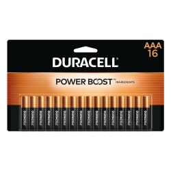 Duracell Coppertop Batteries: 16-Pack AA or AAA + 100% Back In Bonus Rewards $20.55 & More + Free Store Pickup