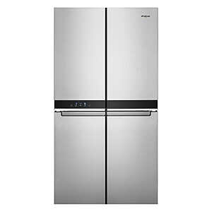 Whirlpool 19.2 cu. ft. Counter Depth 4 Door Refrigerator with Easy Shelves $1300.  Reg $1600.   F/S from Costco.