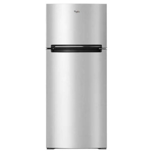 Whirlpool 18 cu. ft. Top Freezer Refrigerator with LED Lighting-SS $550.  Reg $950.  F/S for Costco members only.
