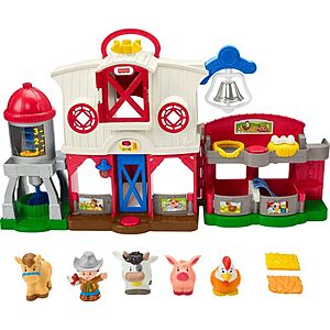 Fisher-Price Little People Caring for Animals Farm Playset $15 + Free Shipping w/ Prime or on orders $35+