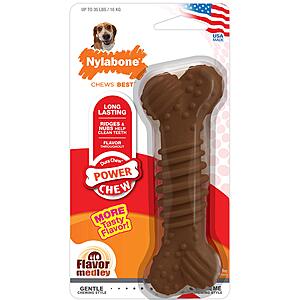Nylabone Dura Chew Power Chew Textured Dog Bone Toy (for Small Dogs) $2.85 w/ Subscribe & Save