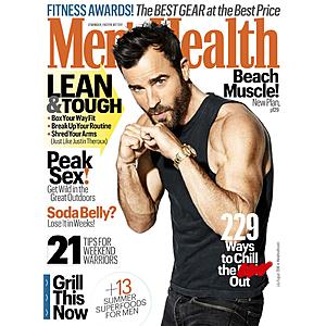 Discount Mags- 4 Years of Men's Health Magazine - $12
