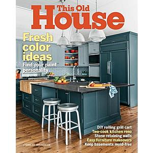 DiscountMags- 1 Year Subscription to This Old House - $5