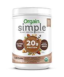 Orgain Simple premium clean organic protein powder $5 off coupon $16.74 S&S 15%  or $18.74 S&S 5%  Snap EBT eligible Amazon