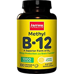 100-Count Jarrow Formulas Methyl B12 1,000 mcg Lozenges $3.90 w/ Subscribe & Save
