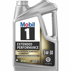 Motor Oil Mobil 1 EP  (5 quarts after rebate) $5.95 - In-Store at O'Reilly Auto