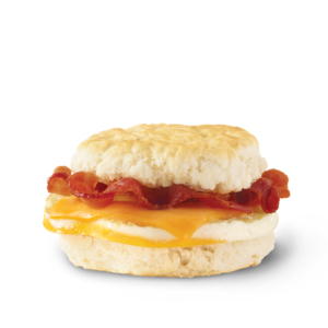 Select Wendy's Restaurants: Sausage/Bacon, Egg + Cheese Biscuit $1
