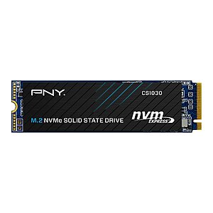 2TB PNY CS1030 M.2 PCIe Gen 3 NVMe Internal Solid State Drive $70 + Free Shipping