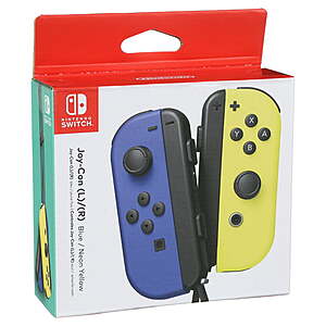 Costco Online: Nintendo Switch Joy-Con L/R (Neon Pink/Green, Neon Purple/Orange, Neon Red/Blue) $64.99