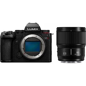 Panasonic LUMIX S5II Mirrorless Camera + S 85mm F1.8 L Mount Lens $1798 & More + Free S/H