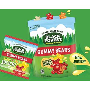 Send Me A Sample: Free Black Forest Gummy Bears Sample Pack