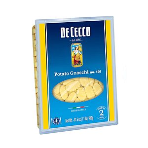 4-Count 17.5-Oz De Cecco Pasta Potato Gnocchi No.401 $9.55 ($2.38 Ea) w/ S&S + Free Shipping w/ Prime or on $35+