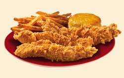 Popeye's Mobile App: 3-Piece Handcrafted Chicken Tenders w/ Side & Biscuit  $4 & More (Mobile App Required)