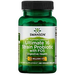 60-Count Dr. Stephen Langer's Ultimate 16 Strain Probiotic 2 for $3 after $2 SD Rebate + Free S/H
