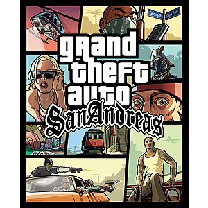 Grand Theft Auto: San Andreas (PC Digital Download) Free w/ Rockstar Games Launcher Application