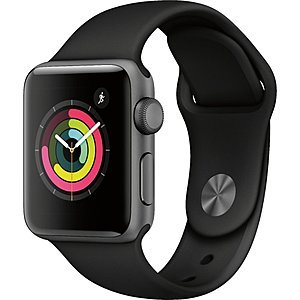 Apple Watch Series 3 GPS Smart Watch w/ Aluminum Case: 42mm $210, 38mm $180 + Free Store Pickup