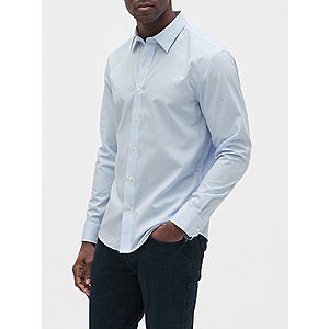 Banana Republic Factory: Extra 40% Off Sitewide: Slim-Fit Untucked Shirt $9.75 + Free Shipping