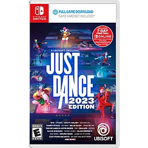 Just Dance 2023 Edition - Nintendo Switch (Code in Box) - Walmart.com - $14.97