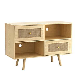 Atlantic Loft & Luv Coda Rattan TV/Entertainment Stand for TVs up to 50" $77.50 + Free Shipping