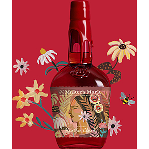 Free Maker's Mark Womens History Month Personalized Bottle Label for 750ml Bottles & More + Free Shipping