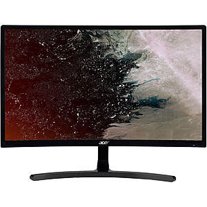 Acer ED242QR 23.6" Full HD Curved Screen LED LCD Monitor (VA) 1920x1080 FreeSync - 250 Nit - 4 ms - 144 Hz Office Depot Officemax $99.99