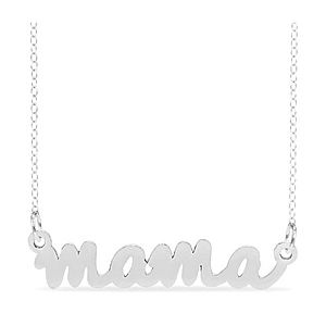 Zales: Gold Plated Mama Name Necklace $21.99, or in Sterling Silver for $17.99