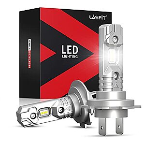 LASFIT L1PLUS H7 LED Headlight Bulb, No Adapter Required (30% Off) - $23.09