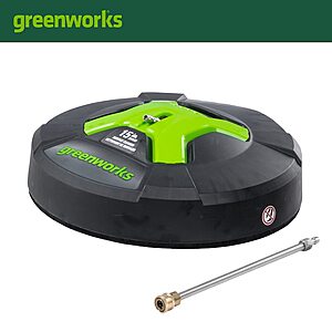Lowes Clearance B&M - YMMV - Greenworks 12" surface cleaner - $21.99, 15" surface cleaner with 12" quick connect extension - $19.92, Flex Seal Flood Protection - $0.02