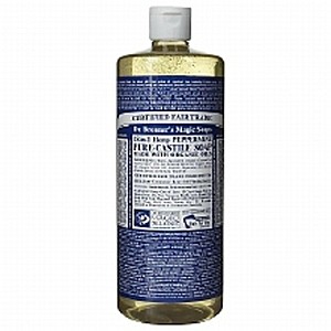 32oz. Dr. Bronner's Hemp Pure Castile Soap (Peppermint, Lavender, Almond) 3 for $32 at Walgreens $31.98