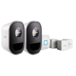 2-Pack Arlo Outdoor Smart Motion Sensor Security Lights w/ 3 Batteries $100 + Free Shipping