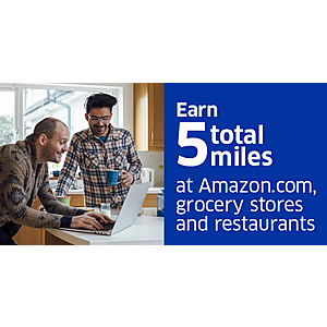 Select Chase Cards Get 5x Miles Per $1 Spent at Amazon, Grocery Stores and Restaurants ***Must Activate Offer*** By March 30, 2022
