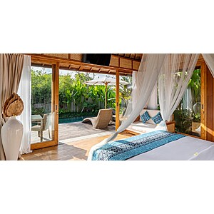 [Bali Indonesia] Kappa Senses Ubud 5-Night Stay in Jungle Suite For 2 With Daily Breakfast, Cocktail, 1-hr Massage and More for $799