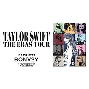 Marriott Bonvoy Taylor Swift | The Eras Tour Select Performances in US Europe & Canada - 10/9/2024
