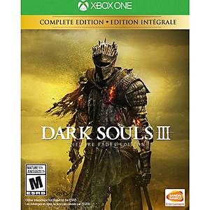 Dark Souls III: The Fire Fades Edition - Xbox One with Free Shipping $15.99