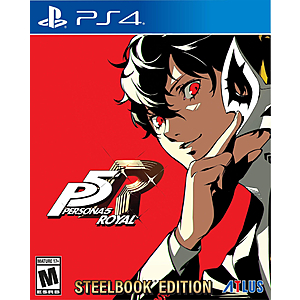 Persona 5 Royal Steel Book Launch Edition | PlayStation 4 | GameStop - $24.99
