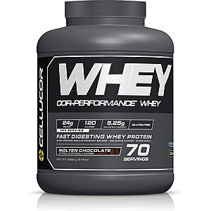 Cellucor COR-Performance Protein Powder Molten Chocolate 5lb. for $42.87 after S&S and 25% off coupon - Amazon