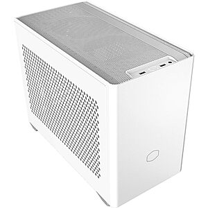 Cooler Master NR200 Small Form Factor Mini-ITX Case (White) $40 after $30 Rebate + Free S/H