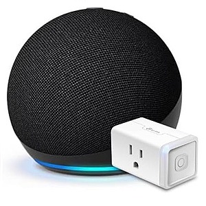 Amazon Echo Dot Smart Speaker (5th Gen, 2022) + TP-Link Kasa Smart Plug Mini $24 & More
