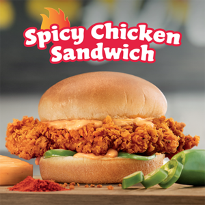 National Chicken Sandwich Day: Jollibee: Spicy Chicken Sandwich Buy One Get One Free